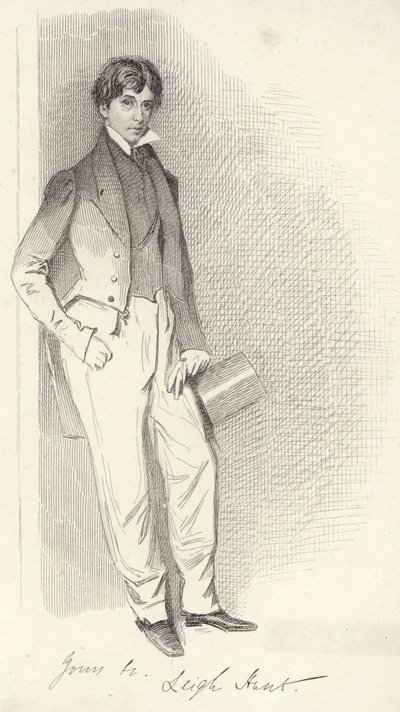 Leigh Hunt autorstwa English School