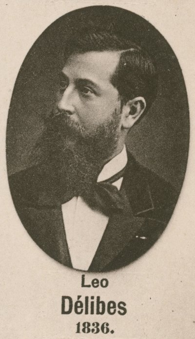 Leo Delibes (Grawerowanie) autorstwa English School