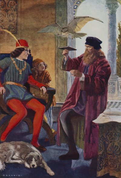 Leonardo nie może się doczekać autorstwa English School