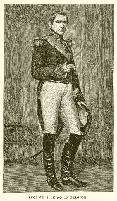 Leopold I., król Belgii autorstwa English School