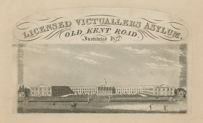 Licencjonowany azyl dla Victuallers na Old Kent Road autorstwa English School