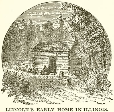 Wczesny dom Lincolna w Illinois autorstwa English School