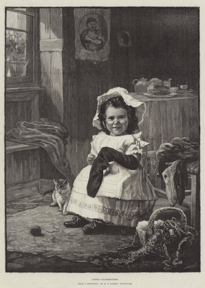 Mała Babcia (grafika) autorstwa English School