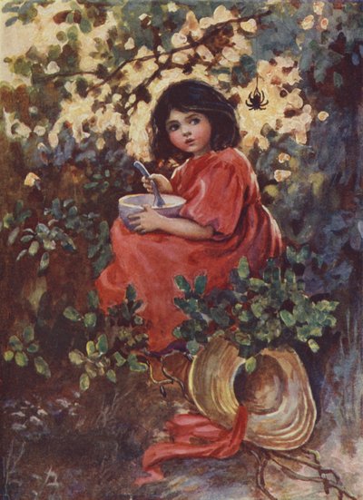 Mała panna Muffet autorstwa English School