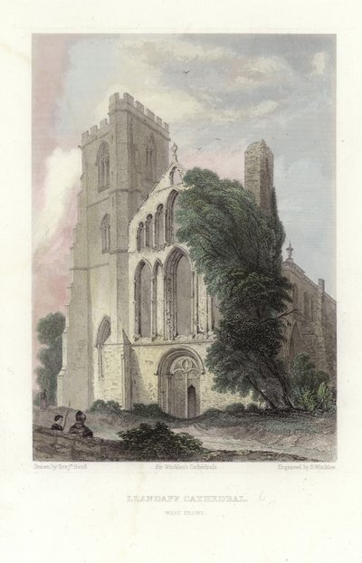 Katedra w Llandaff autorstwa English School