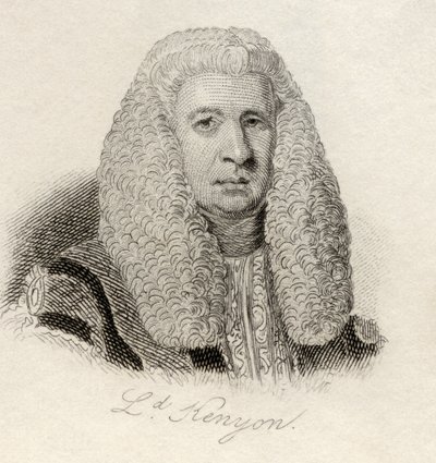 Lloyd Kenyon, ze „Słownika historycznego Krabba”, opublikowanego w 1825 r. autorstwa English School