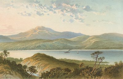 Loch Ness, znad Fall of Foyers autorstwa English School