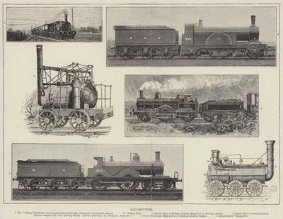 Lokomotiven von English School