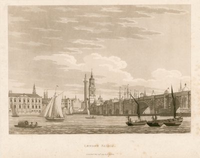 Most Londyński, 1799 autorstwa English School