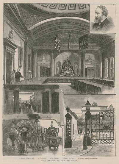 Londyńskie Gildie Miejskie: The Salters Company autorstwa English School