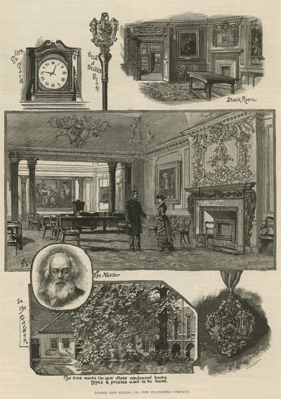 Londyńskie gildie miejskie: The Stationers Company autorstwa English School