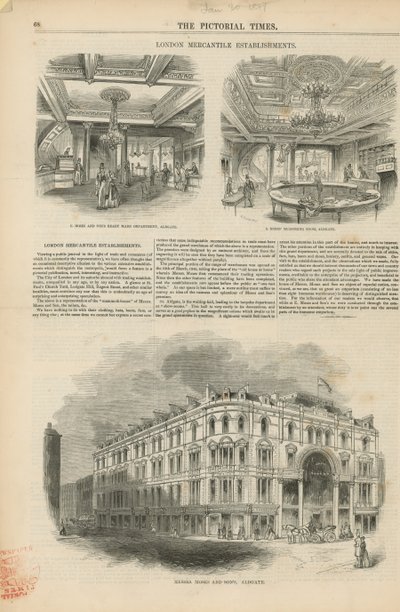 Londoner Handelsbetriebe von English School