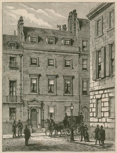 Dom Lorda Beaconsfieldów, 19 Curzon Street, Mayfair autorstwa English School