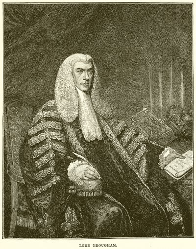 Lord Brougham autorstwa English School