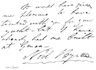 Lord Byron autorstwa English School