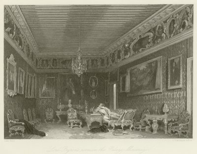 Pokój Lorda Byrona w Palazzo Mocenigo autorstwa English School