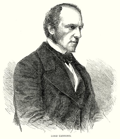 Lord Canning (rycina) autorstwa English School