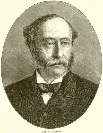 Lord Carnarvon autorstwa English School
