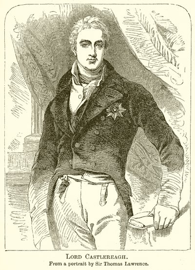 Lord Castlereagh autorstwa English School