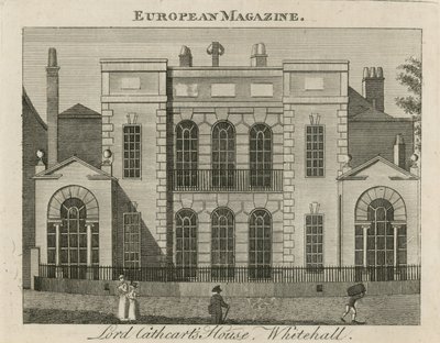 Dom Lorda Cathcartsa w Whitehall autorstwa English School