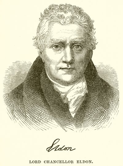 Lord Kanclerz Eldon autorstwa English School