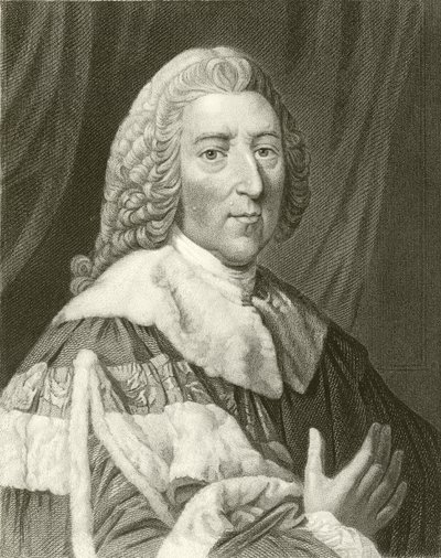 Lord Chatham (grawerowanie) autorstwa English School