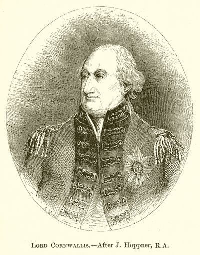 Lord Kornwalia autorstwa English School