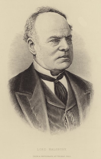 Lord Halsbury autorstwa English School