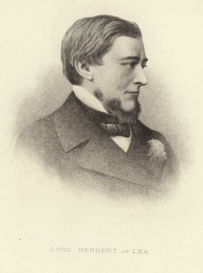 Lord Herbert z Lea autorstwa English School