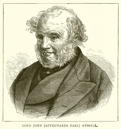 Lord John (później Earl) Russell autorstwa English School