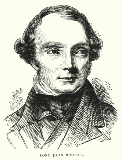 Lord John Russell (grawerowanie) autorstwa English School