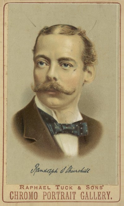 Lord Randolph Churchill autorstwa English School