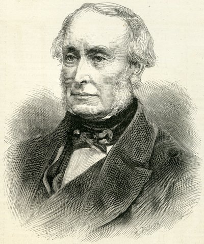 Lord William Armstrong (1810-1900) z The Illustrated London News 23 sierpnia 1884 r autorstwa English School