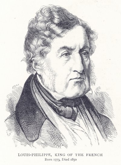 Ludwik Filip, król Francuzów autorstwa English School