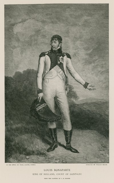 Ludwik Bonaparte, król Holandii autorstwa English School