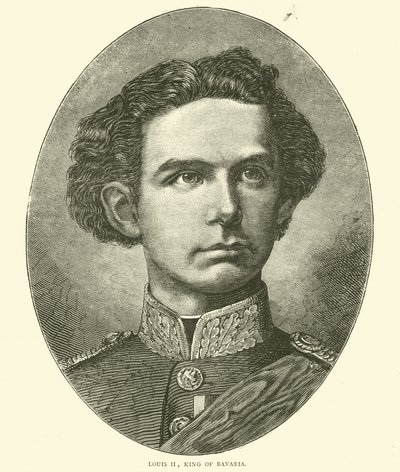 Ludwik II, król Bawarii, październik 1870 autorstwa English School