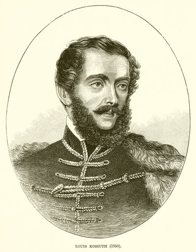 Ludwik Kossuth (1850) autorstwa English School