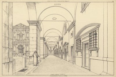 Dolna Loggia, Loreto, Włochy (lito) autorstwa English School