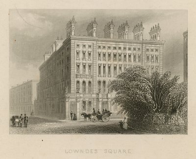 Plac Lowndes autorstwa English School