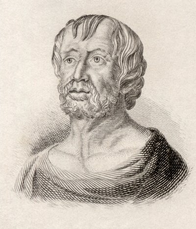 Lucius Annaeus Seneca, ze „Słownika historycznego krabów”, opublikowanego w 1825 r. autorstwa English School