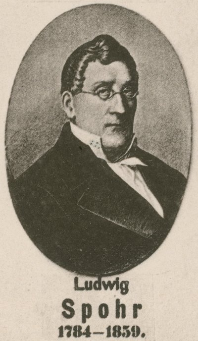 Ludwig Spohr (grafika) autorstwa English School