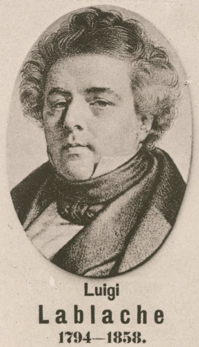 Luigi Lablache (grafika) autorstwa English School