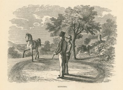 Lunging (grawerowanie) autorstwa English School