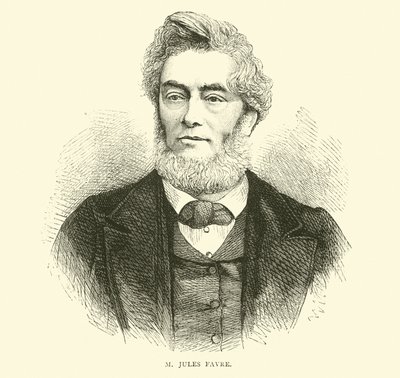 M Jules Favre, wrzesień 1870 autorstwa English School