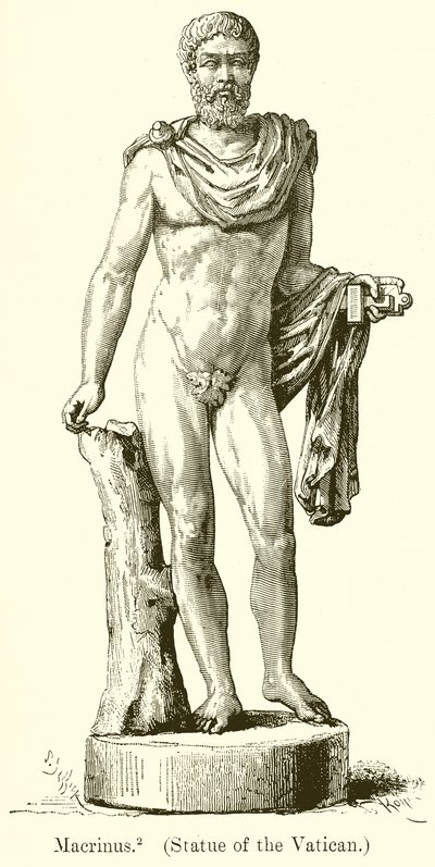 Makrynus. (Statua Watykanu) autorstwa English School