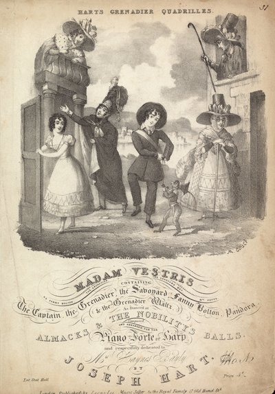 pani Vestris autorstwa English School