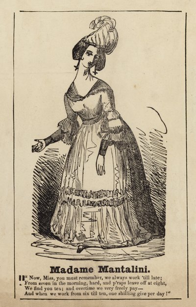 Madame Mantalini z Nicholasa Nickleby autorstwa English School