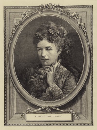 Madame Trebelli-Bettini (grawerunek) autorstwa English School