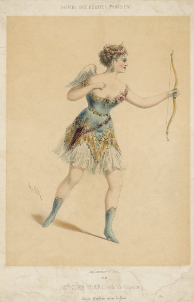 Mademoiselle Cora Pearl autorstwa English School