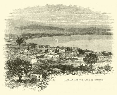 Magdala i Jezioro Galilejskie autorstwa English School